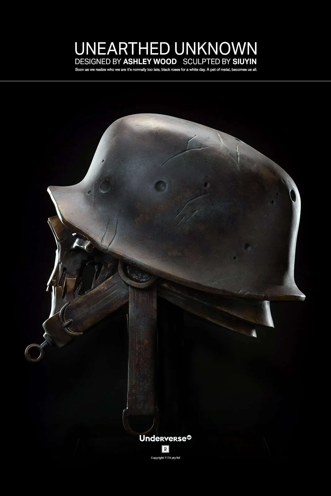 UNEARTHED UNKNOWN GIANT ROBOT HEAD — UNDERVERSE